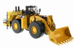 CAT Caterpillar 994K Wheel Loader with Rock Bucket and Operator High Line Series 1/50 Diecast Model Diecast Masters 85505