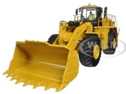 CAT Caterpillar 988K Wheel Loader with Operator High Line Series 1/50 Diecast Model Diecast Masters 85901