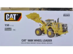 CAT Caterpillar 988K Wheel Loader with Operator High Line Series 1/50 Diecast Model Diecast Masters 85901