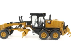 CAT Caterpillar 140 LVR Motor Grader Yellow with Black Top "High Line" Series 1/50 Diecast Model by Diecast Masters