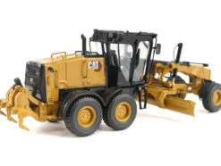 CAT Caterpillar 140 LVR Motor Grader Yellow with Black Top "High Line" Series 1/50 Diecast Model by Diecast Masters
