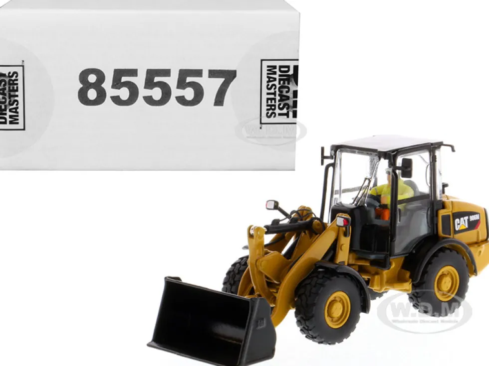 CAT Caterpillar 906M Compact Wheel Loader with Operator High Line Series 1/50 Diecast Model Diecast Masters 85557