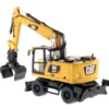 CAT Caterpillar M318F Wheeled Excavator with Operator High Line Series 1/50 Diecast Model Diecast Masters 85508
