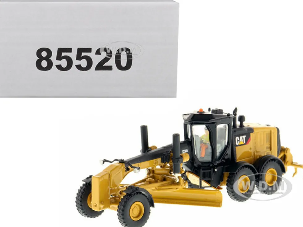 CAT Caterpillar 12M3 Motor Grader Operator High Line Series 1/87 HO Diecast Model Diecast Masters 85520