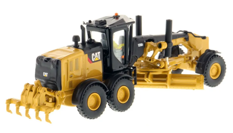 CAT Caterpillar 12M3 Motor Grader Operator High Line Series 1/87 HO Diecast Model Diecast Masters 85520