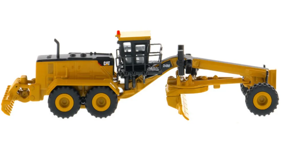 CAT Caterpillar 24M Motor Grader Elite Series 1/125 Diecast Model Diecast Masters 85539