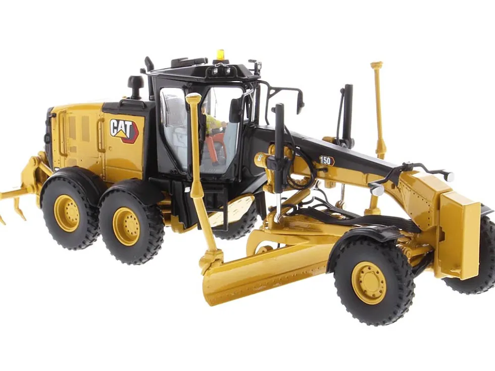 CAT Caterpillar 150 Motor Grader Operator High Line Series 1/50 Diecast Model Diecast Masters 85667