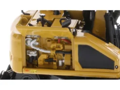 CAT Caterpillar M318 Wheeled Excavator Yellow Operator High Line Series 1/50 Diecast Model Diecast Masters 85956