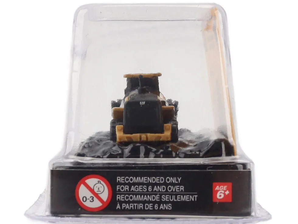 CAT Caterpillar 950M Wheel Loader (Log Fork Version) Yellow "Micro-Constructor" Series Diecast Model by Diecast Masters