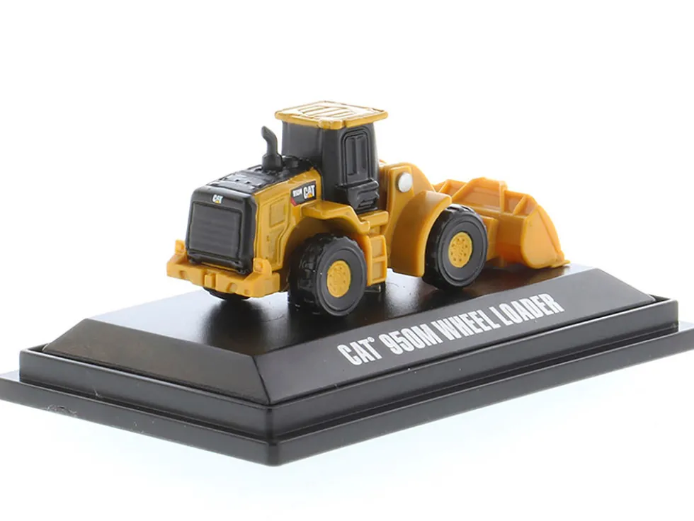 CAT Caterpillar 950M Wheel Loader Yellow Micro Constructor Series Diecast Model Diecast Masters 85983DB