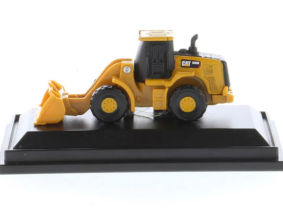 CAT Caterpillar 950M Wheel Loader Yellow Micro Constructor Series Diecast Model Diecast Masters 85983DB