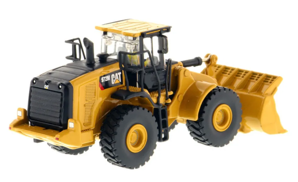 CAT Caterpillar 972M Wheel Loader Operator High Line Series 1/87 HO Scale Diecast Model Diecast Masters 85949