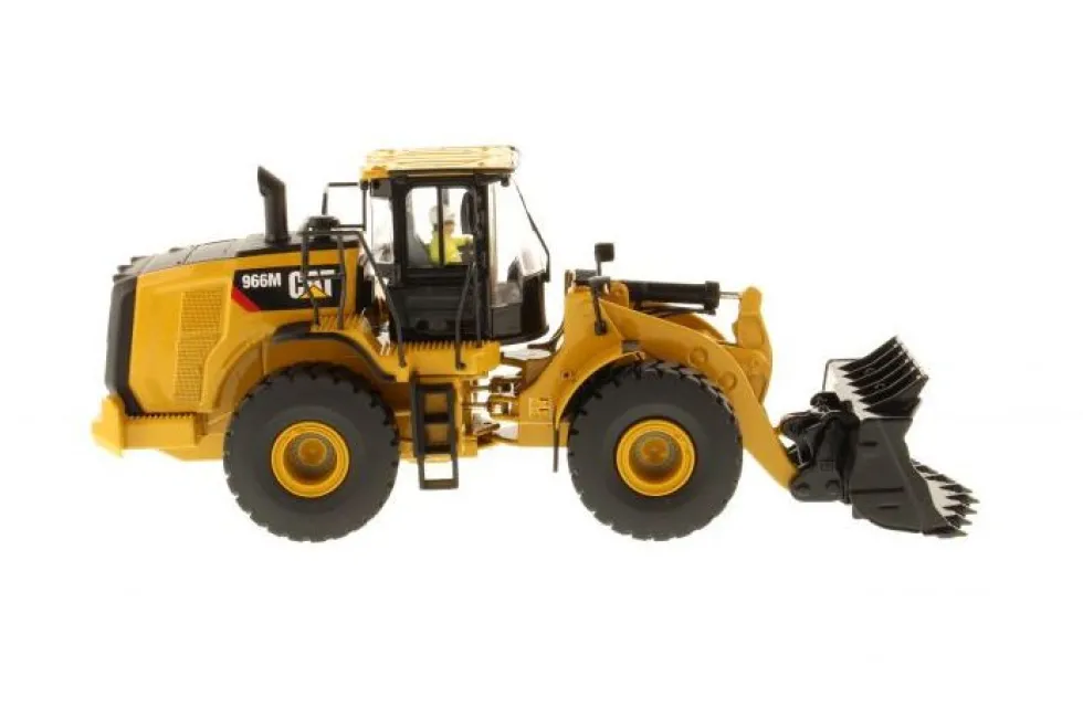 CAT Caterpillar 966M Wheel Loader with Operator High Line Series 1/50 Diecast Model Diecast Masters 85928