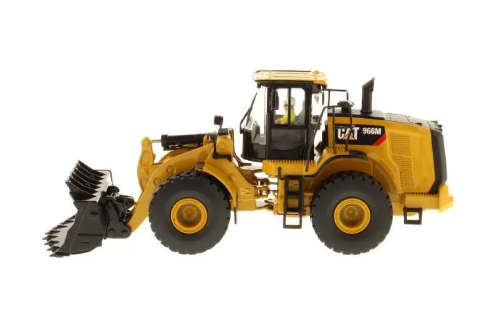 CAT Caterpillar 966M Wheel Loader with Operator High Line Series 1/50 Diecast Model Diecast Masters 85928