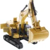 CAT Caterpillar 395 Next Generation Hydraulic Excavator "Mass Excavation Version" Yellow "High Line Series" 1/50 Diecast Model by Diecast Masters