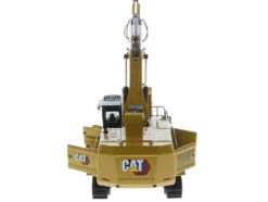 CAT Caterpillar 395 Next Generation Hydraulic Excavator General Purpose Version Yellow with Operator and Additional Tools High Line Series 1/50 Diecast Model Diecast Masters 85709