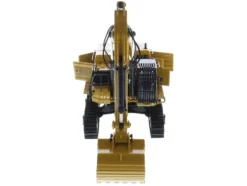 CAT Caterpillar 395 Next Generation Hydraulic Excavator General Purpose Version Yellow with Operator and Additional Tools High Line Series 1/50 Diecast Model Diecast Masters 85709
