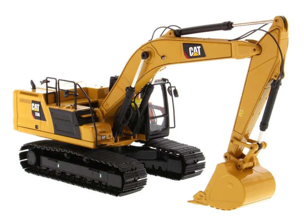 CAT Caterpillar 336 Next Generation Hydraulic Excavator Operator High Line Series 1/50 Diecast Model Diecast Masters 85586