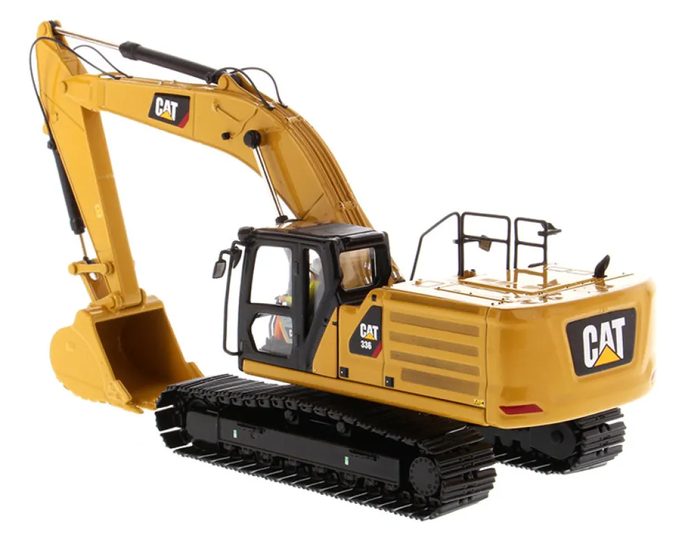 CAT Caterpillar 336 Next Generation Hydraulic Excavator Operator High Line Series 1/50 Diecast Model Diecast Masters 85586