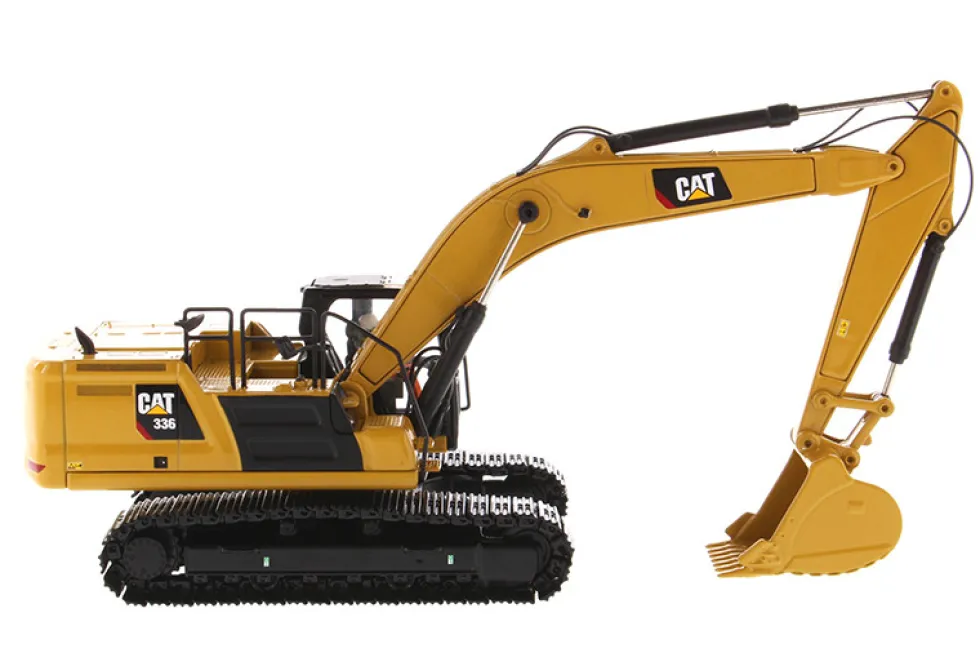 CAT Caterpillar 336 Next Generation Hydraulic Excavator Operator High Line Series 1/50 Diecast Model Diecast Masters 85586