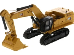 CAT Caterpillar 395 Next Generation Hydraulic Excavator Mass Excavation Version Yellow High Line Series 1/87 HO Diecast Model Diecast Masters 85687