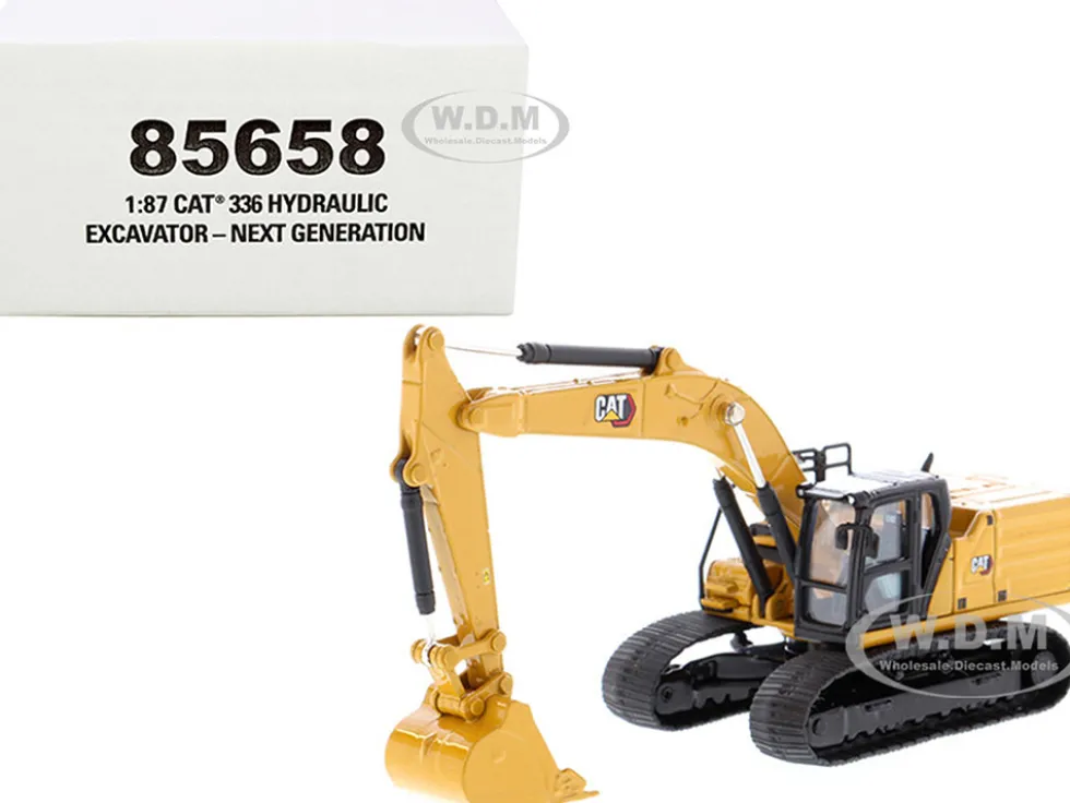 CAT Caterpillar 336 Next Generation Hydraulic Excavator High Line Series 1/87 HO Diecast Model Diecast Masters 85658