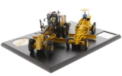Cat Caterpillar No 12 Motor Grader Circa 1939-1959 Cat Caterpillar 12M3 Motor Grader Current Operators Evolution Series Set 2 pieces 1/50 Diecast Models Diecast Masters 85560