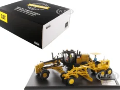 Cat Caterpillar No 12 Motor Grader Circa 1939-1959 Cat Caterpillar 12M3 Motor Grader Current Operators Evolution Series Set 2 pieces 1/50 Diecast Models Diecast Masters 85560