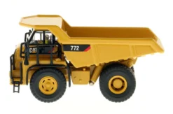 CAT Caterpillar 772 Off-Highway Dump Truck Operator High Line Series 1/87 HO Scale Diecast Model Diecast Masters 85261