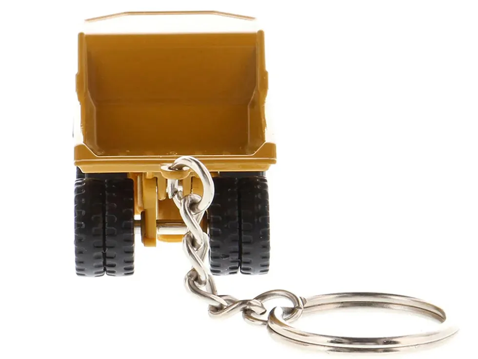 CAT Caterpillar 770 Off-Highway Truck Keychain Yellow Diecast Model by Diecast Masters