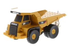 CAT Caterpillar 770 Off-Highway Truck Keychain Yellow Diecast Model by Diecast Masters