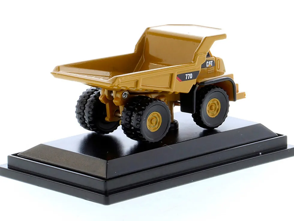 CAT Caterpillar 770 Off Highway Truck Yellow Micro Constructor Series Diecast Model Diecast Masters 85982DB