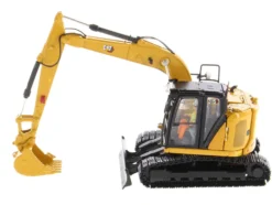 CAT Caterpillar 315 Track Type Hydraulic Excavator Yellow Operator High Line Series 1/50 Diecast Model Diecast Masters 85957