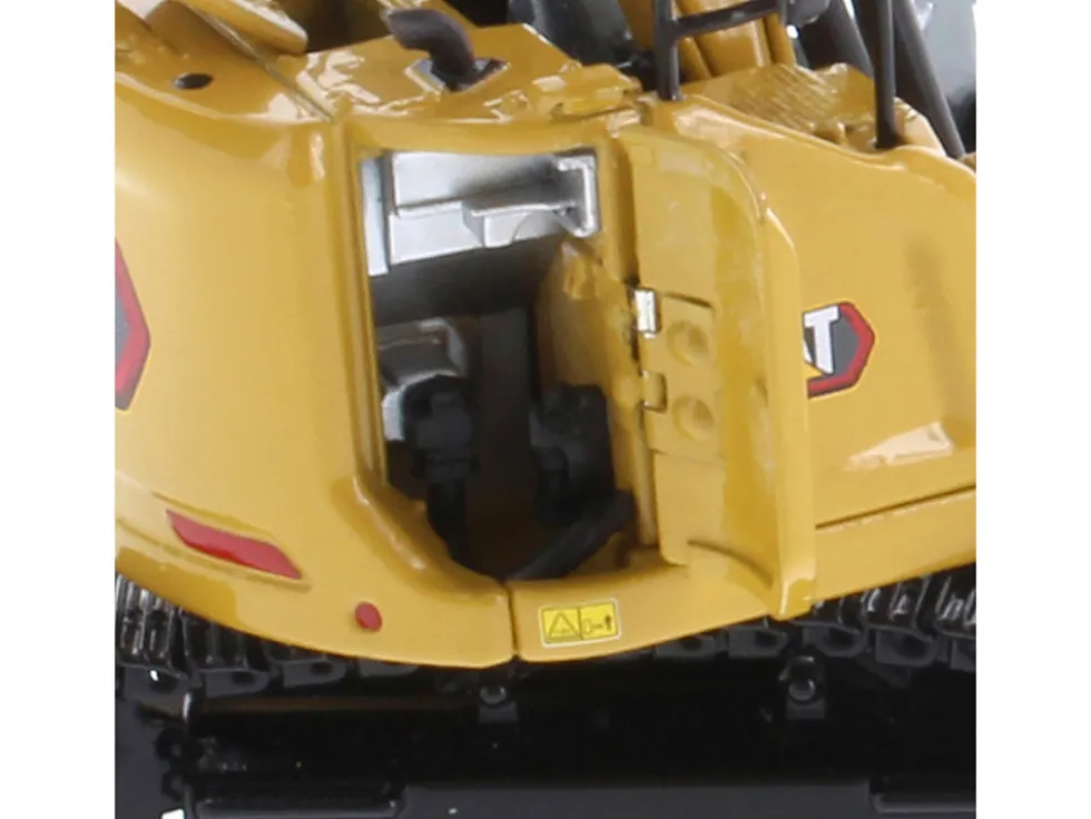 CAT Caterpillar 315 Track Type Hydraulic Excavator Yellow Operator High Line Series 1/50 Diecast Model Diecast Masters 85957