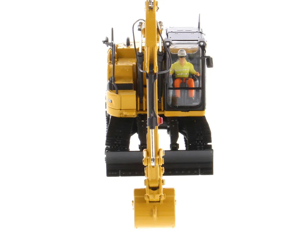 CAT Caterpillar 315 Track Type Hydraulic Excavator Yellow Operator High Line Series 1/50 Diecast Model Diecast Masters 85957