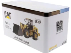 CAT Caterpillar 938 Wheel Loader with Operator Yellow "High Line" Series 1/50 Diecast Model by Diecast Masters