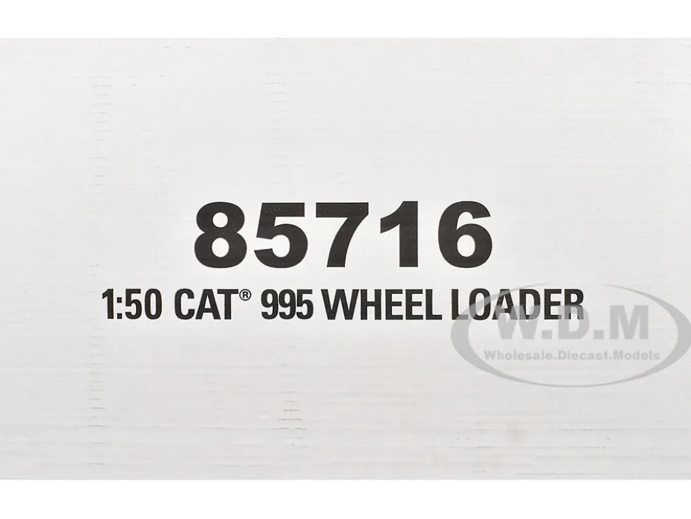 CAT Caterpillar 995 Wheel Loader Yellow "High Line Series" 1/50 Diecast Model by Diecast Masters