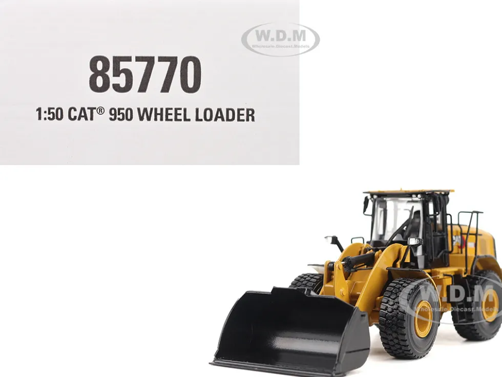CAT Caterpillar 950 Wheel Loader Yellow "High Line" Series 1/50 Diecast Model by Diecast Masters