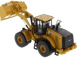CAT Caterpillar 972 XE Wheel Loader Yellow with Operator High Line Series 1/50 Diecast Model Diecast Masters 85683