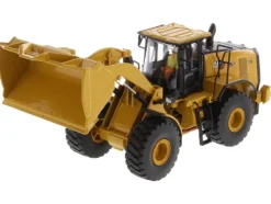 CAT Caterpillar 972 XE Wheel Loader Yellow with Operator High Line Series 1/50 Diecast Model Diecast Masters 85683