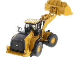 CAT Caterpillar 982 XE Wheel Loader Yellow with Operator High Line Series 1/50 Diecast Model Diecast Masters 85685