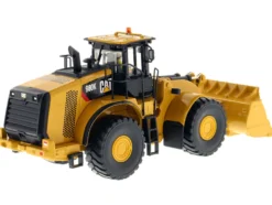 Caterpillar 980K Wheel Loader Rock Configuration with Operator High Line Series 1/50 Model by Diecast Masters 85296