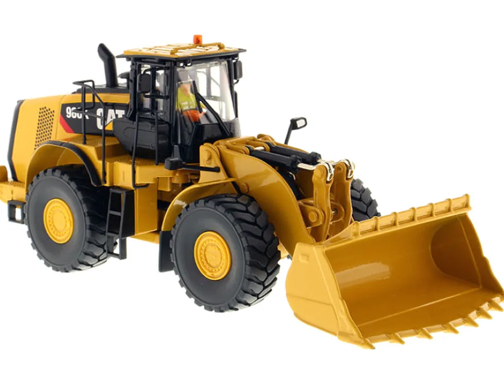 Caterpillar 980K Wheel Loader Rock Configuration with Operator High Line Series 1/50 Model by Diecast Masters 85296