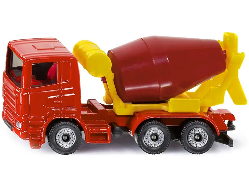 Cement Mixer Red and Yellow Diecast Model Siku 0813