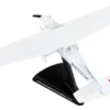 Cessna 172 Skyhawk Light Aircraft N403GF White 1/87 HO Diecast Model Airplane Postage Stamp PS5603-2