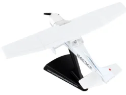 Cessna 172 Skyhawk Light Aircraft N403GF White 1/87 HO Diecast Model Airplane Postage Stamp PS5603-2