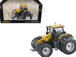Challenger 1042 Tractor with Front and Rear Dual Wheels Yellow 1/64 Diecast Model by SpecCast
