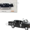 1974 Checker Cab Black and White Winnipeg 1/87 HO Scale Model Car Brekina BRE58933