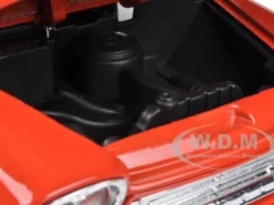 1958 Chevrolet Apache Fleetside Pickup Orange 1/24 Diecast Car Model Motormax 79311