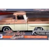 1958 Chevrolet Apache Fleetside Pickup Truck Brown and Beige 1/24 Diecast Model Car Motormax 79311